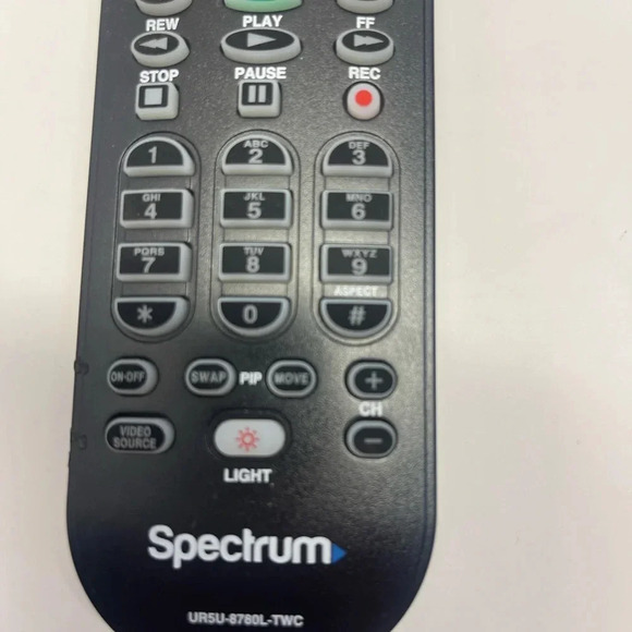 Spectrum remote control UR5U-8780L-TWC tv universal remote clean tested black - Picture 4 of 11